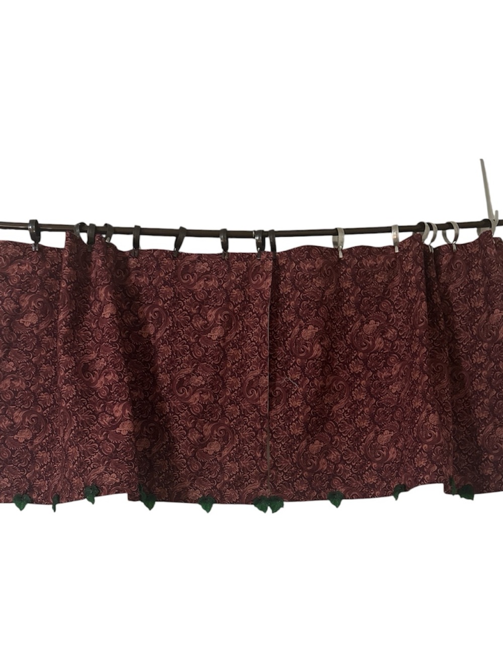 burgundy artisan privacy panels handmade new pack of 2
